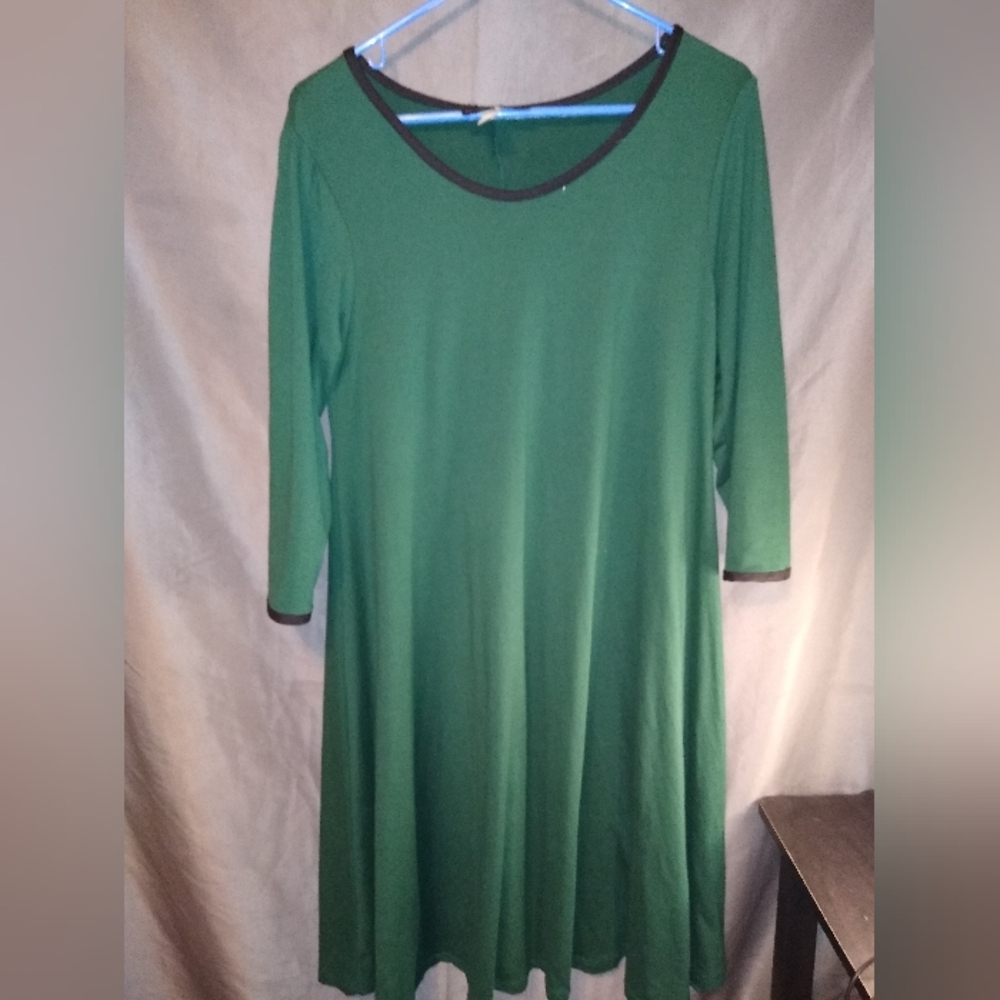 Lexington lavenue long sleeve women's casual trapeze dress